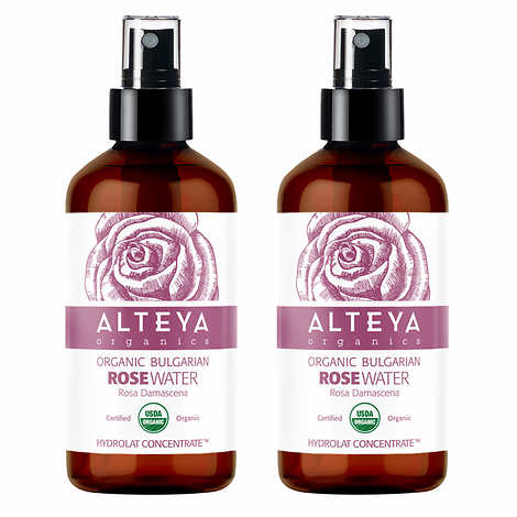 Alteya Organics Bulgarian Rose Water 8 fl oz, 2-pack