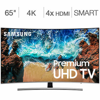 Samsung Curved 65" Class (64.5" Diag.) HDR 4K UHD LED LCD TV