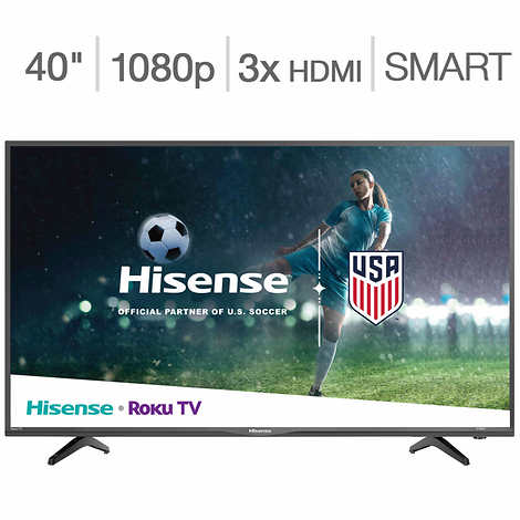 Hisense 40" Class (40.0" Diag.) 1080p Roku LED LCD TV