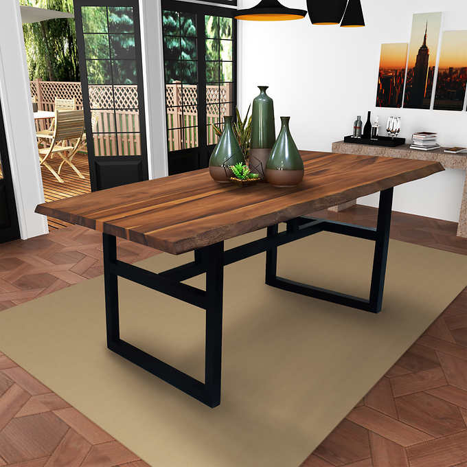 Gable Live Edge Dining Table My online store dba Expo Int l