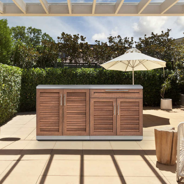 NewAge Products Grove Stainless Steel 3-piece Outdoor Kitchen